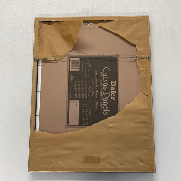 Framed Portrait Painting of White Terrier Dog, 12x16 - Picture 2 of 5